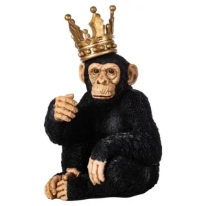 DEKOR KING MONKEY E ZEZE 30X30X33CM