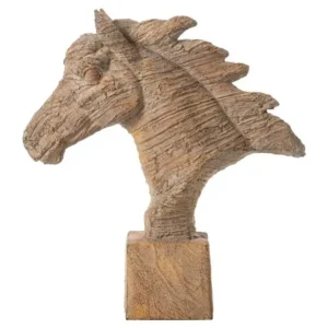 BUST CAVALLO KAFE 28X31X8CM