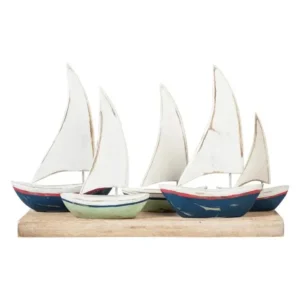 AKSESORE DEKORATIV RUBEN SAILBOAT 13X46X27CM
