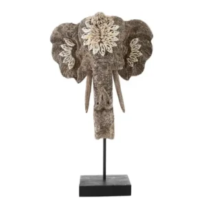 AKSESORE DEKORATIV ETHNIC ELEPHANT 38X16X58CM