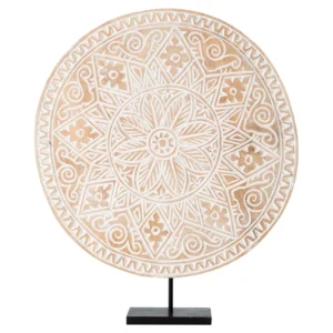 DEKOR CARLEY E BARDHË 48CM