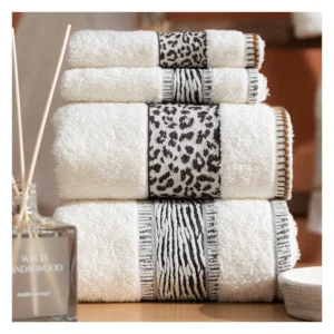 PESHQIR LEOPARD 30X50