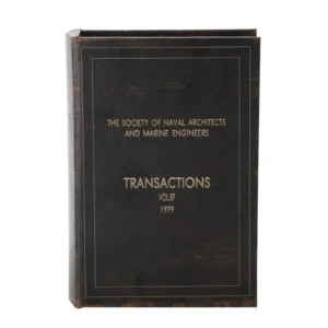 KUTI LIBRI THE SOCIETY OF NAVAL 14X5X21CM