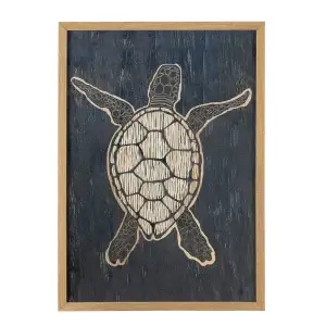 PIKTURE TERRAPIN FRAMED WOOD 50X70CM