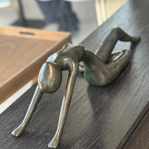 BENDING WOMAN STATUE