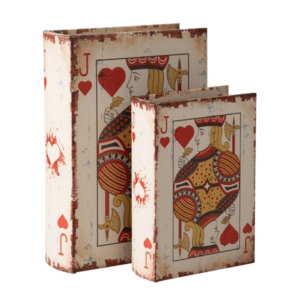 BOOK BOX KING OF HEARTS